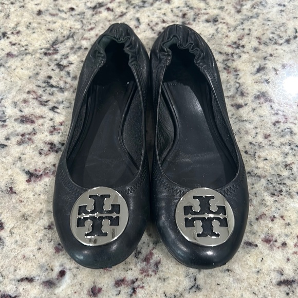 Tory Burch Flats| Size 8 | Black - Picture 1 of 7